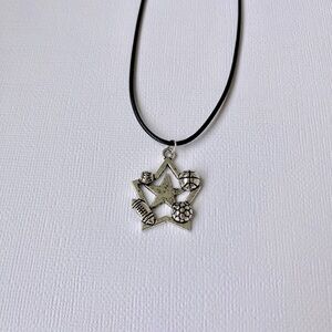 5 Kids Sports Cord Necklaces